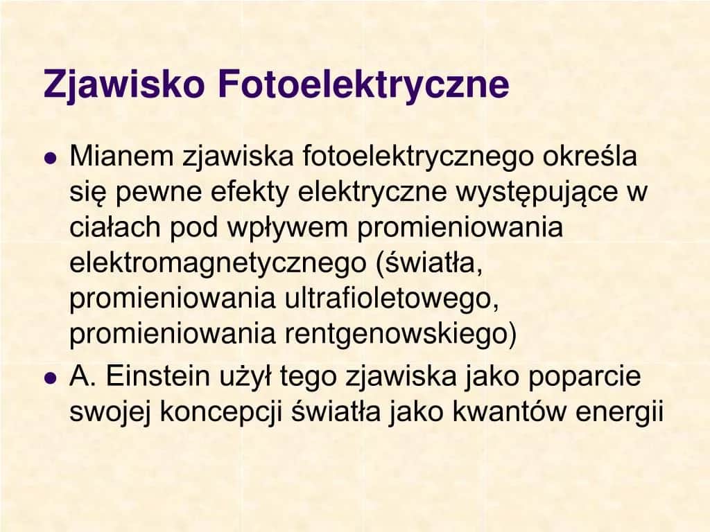Co to zjawisko fotoelektryczne? Zrozumienie jego działania i zastosowań
