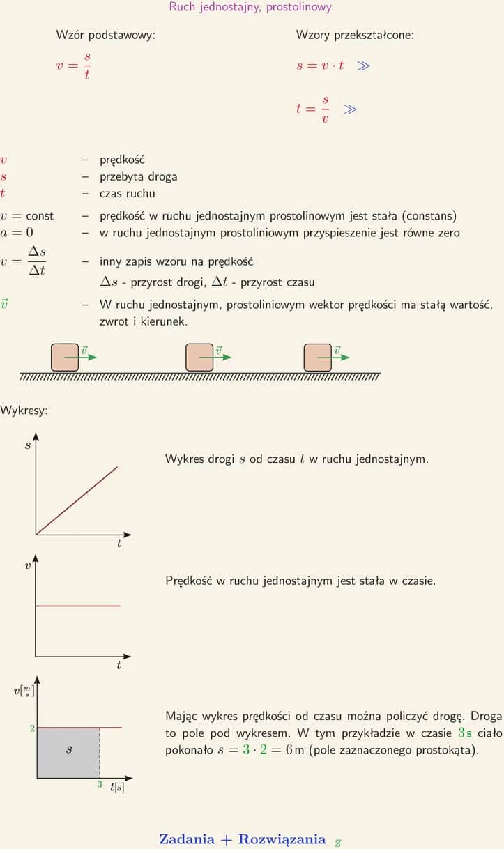 Test z fizyki jak opisujemy ruch chomikuj - skuteczne materiały do nauki