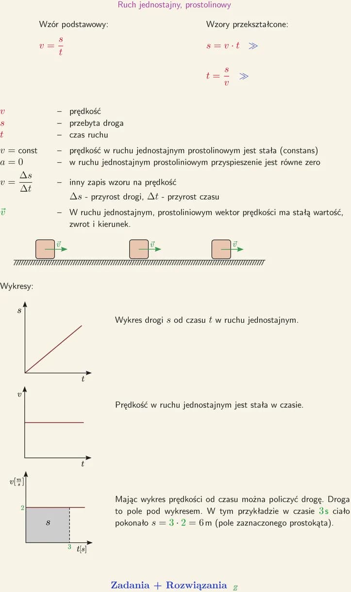 Test z fizyki jak opisujemy ruch chomikuj - skuteczne materiały do nauki